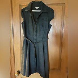 American rag, denim colored cap sleeve dress. Size M.